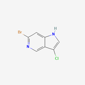 6-Bromo-3-chloro-1H-pyrrolo[3,2-c]pyridine