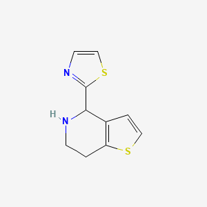 2-{4H,5H,6H,7H-thieno[3,2-c]pyridin-4-yl}-1,3-thiazole