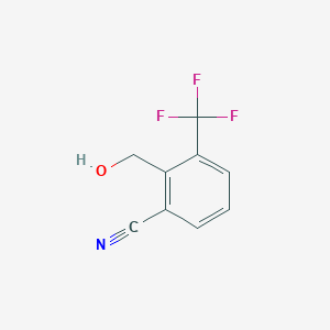 2-(Hydroxymethyl)-3-(trifluoromethyl)benzonitrile