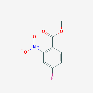 molecular formula C8H6FNO4 B130857 甲基4-氟-2-硝基苯甲酸酯 CAS No. 151504-81-3