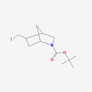 tert-Butyl 5-(iodomethyl)-2-azabicyclo[2.2.1]heptane-2-carboxylate