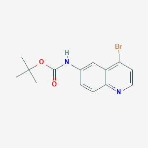 tert-Butyl (4-bromoquinolin-6-yl)carbamate