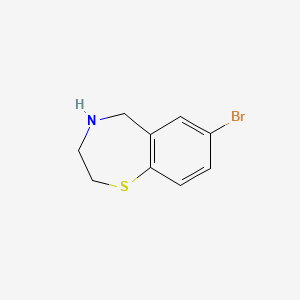 7-Bromo-2,3,4,5-tetrahydrobenzo[f][1,4]thiazepine