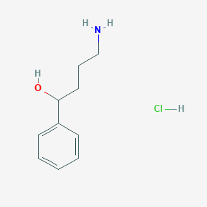 4-Amino-1-phenylbutan-1-ol hydrochloride