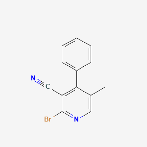 2-Bromo-5-methyl-4-phenylnicotinonitrile