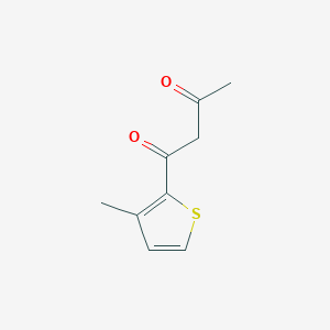 1-(3-Methylthiophen-2-yl)butane-1,3-dione