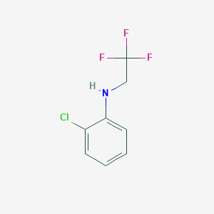 (2-Chloro-phenyl)-(2,2,2-trifluoro-ethyl)-amine