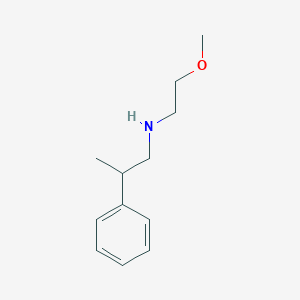 N-(2-methoxyethyl)-2-phenylpropan-1-amine