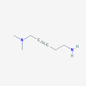 N1,N1-Dimethylpent-2-yne-1,5-diamine