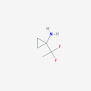 1-(1,1-Difluoroethyl)cyclopropan-1-amine