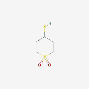 4-Sulfanyl-1lambda6-thiane-1,1-dione