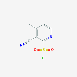 3-Cyano-4-methylpyridine-2-sulfonyl chloride