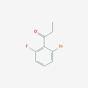 1-(2-Bromo-6-fluorophenyl)propan-1-one