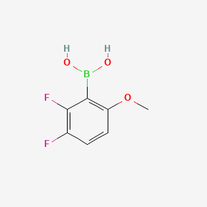 molecular formula C7H7BF2O3 B1308618 2,3-Difluoro-6-methoxyphenylboronic acid CAS No. 957061-21-1