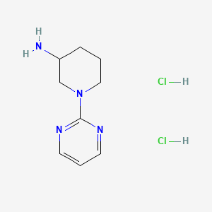 1-(Pyrimidin-2-YL)piperidin-3-amine dihydrochloride