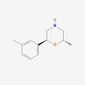 (2S,6s)-2-methyl-6-m-tolylmorpholine