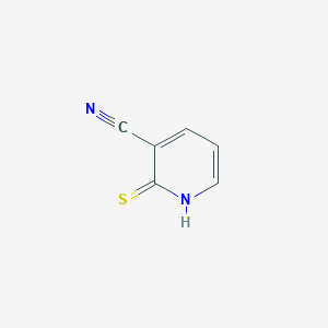 molecular formula C6H4N2S B1308631 2-Mercaptonicotinonitrile CAS No. 52505-45-0