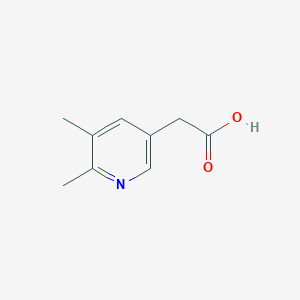 2-(5,6-Dimethylpyridin-3-yl)acetic acid