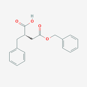 (S)-2-Benzyl-4-(benzyloxy)-4-oxobutanoic acid