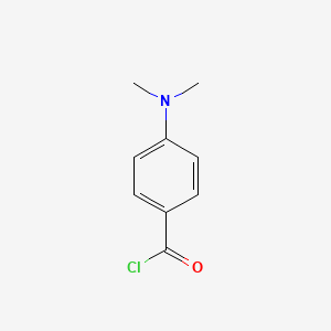 molecular formula C9H10ClNO B1308649 4-(Dimethylamino)benzoyl chloride CAS No. 4755-50-4
