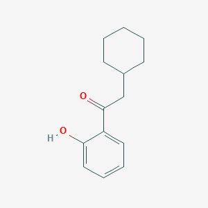 2-Cyclohexyl-1-(2-hydroxyphenyl)ethanone