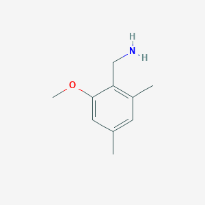 (2-Methoxy-4,6-dimethylphenyl)methanamine