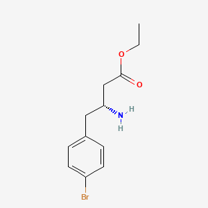 (R)-Ethyl 3-amino-4-(4-bromophenyl)butanoate