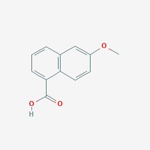 molecular formula C12H10O3 B1308658 6-甲氧基-1-萘甲酸 CAS No. 36112-61-5