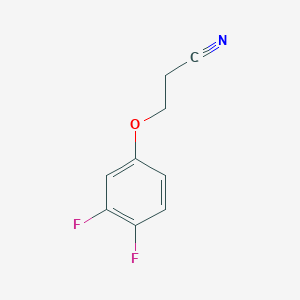 3-(3,4-Difluorophenoxy)propanenitrile