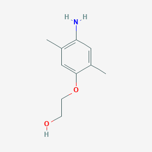 2-(4-Amino-2,5-dimethylphenoxy)ethan-1-ol