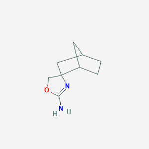 2'H-Spiro[bicyclo[2.2.1]heptane-2,3'-[1,4]oxazole]-5'-amine