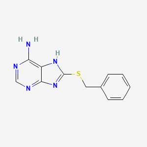 8-benzylsulfanyl-7H-purin-6-amine