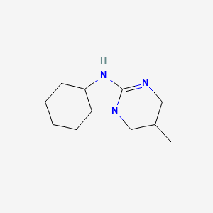 12-Methyl-1,8,10-triazatricyclo[7.4.0.0,2,7]tridec-8-ene