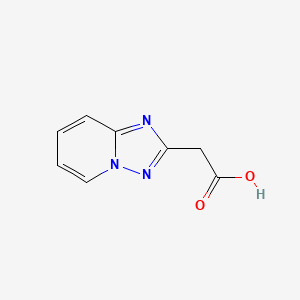 2-([1,2,4]Triazolo[1,5-a]pyridin-2-yl)acetic acid