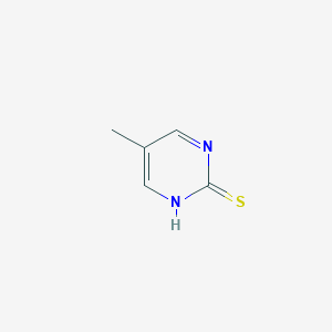 molecular formula C5H6N2S B1308683 5-甲基嘧啶-2-硫醇 CAS No. 42783-64-2