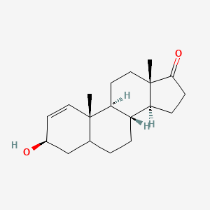 (3R,8R,9S,10R,13S,14S)-3-Hydroxy-10,13-dimethyl-5,6,7,8,9,10,11,12,13,14,15,16-dodecahydro-3H-cyclopenta[a]phenanthren-17(4H)-one