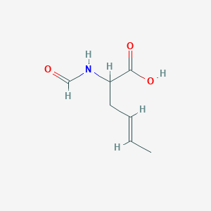 2-Formamidohex-4-enoic acid