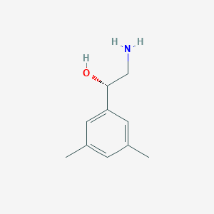 (1S)-2-amino-1-(3,5-dimethylphenyl)ethan-1-ol