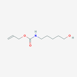 molecular formula C9H17NO3 B1308688 5-(烯丙氧羰基氨基)-1-戊醇 CAS No. 221895-82-5