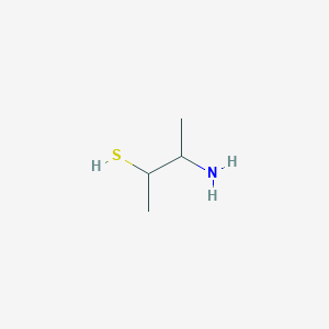 molecular formula C4H11NS B13086891 3-Aminobutane-2-thiol CAS No. 4146-17-2