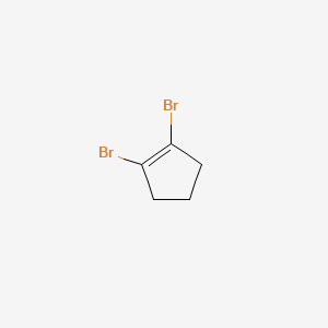 molecular formula C5H6Br2 B1308690 1,2-二溴环戊烯 CAS No. 75415-78-0
