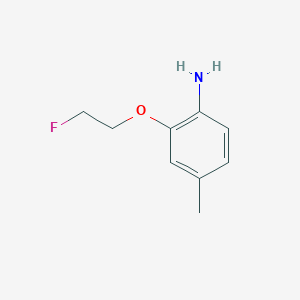 2-(2-Fluoroethoxy)-4-methylaniline