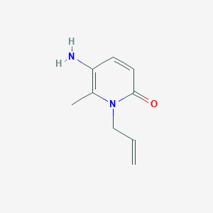 5-Amino-6-methyl-1-(prop-2-en-1-yl)-1,2-dihydropyridin-2-one