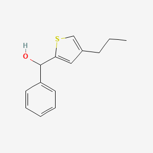 Phenyl(4-propylthiophen-2-yl)methanol