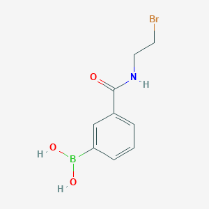 3-(2-Bromoethylcarbamoyl)phenylboronic acid