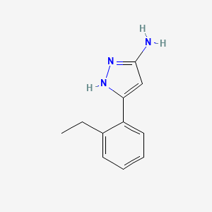 3-(2-Ethylphenyl)-1H-pyrazol-5-amine