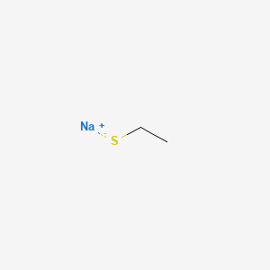 molecular formula C2H5NaS B1308713 乙硫酸钠 CAS No. 811-51-8