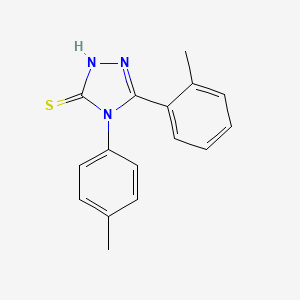 5-(2-methylphenyl)-4-(4-methylphenyl)-4H-1,2,4-triazole-3-thiol