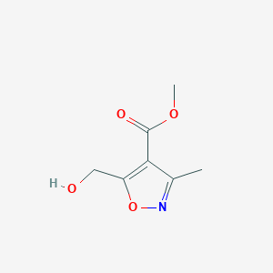 Methyl5-(hydroxymethyl)-3-methylisoxazole-4-carboxylate