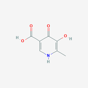 5-Hydroxy-6-methyl-4-oxo-1,4-dihydropyridine-3-carboxylic acid